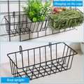 6 Pack Hay Feeder Rabbit with Hooks Heavy Duty, 9x4x3 Inch