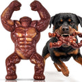 PETSTA Indestructible Dog Toys for Aggressive Chewers, Extreme Tough Toys for Large Dogs, Real Beef Flavored, Dog Bone for Medium/Large Dogs Breed, Gifts for Dogs