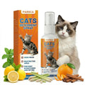 Parsca Cat Repellent Spray, Cat Deterrent Spray - Indoor & Outdoor Training Safe, Protect Furniture, Sofas, Rugs, Restricted Areas-for Behavior, Natural, Effective 120 ML/4FL.OZ