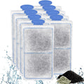 driamor 8 Pack PF-S Filter Cartridges Compatible with PF10 Power Filters, Small Fish Tank Filters Cartridge Replacement 