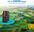 Dog Shock Collar with Remote Control,IP67 Waterproof Dog Bark Collar for Small Medium and Large Dogs,2000FT Range Dog Tr