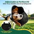 Soft Dog Cone Collar,Adjustable Elizabethan Anti-Lick Pet Recovery Collar