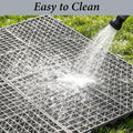 Dog Kennel Pad Keep the Dog cage Away from the Ground Interlocking Dog Kennel for Outdoor Kennel Run Flooring Panel （23.