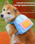 Backpack for Small Dogs to Wear,Dog Backpack with Leash, Adjustable Pet Backpack Harness, Suitable for Small and Medium 