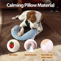 U-Shaped Calming Pillow for Cats and Dogs - Super Soft Plush Fabric, Cozy Headrest, Neck Support for Deep Sleep, Kitten 