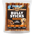 BRUTUS & BARNABY Skinny Bully Sticks for Dogs 6 Inch (16 Count) - Natural Grass-Fed Beef Chew Sticks, Odor Free, Single Ingredient, Rawhide Free - for Small Dogs, Medium Dogs & Puppies