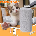 Yolev 2 Pcs Pet Hair Remover Grey Pumice Stone for Dog Cat Tool Fur Removal Cleaning Block Remover Stone for Car Interior Furniture Bedding Carpet（3.94 x 1.97 x 1.38in）