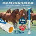 12 Pack Ivermectin Horse Paste 1.87% – Apple Flavored Oral Dewormer for Horses