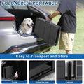 Dog Ramp for Car 71" X 17.6" Extra Long Folding Aluminum Pet Ramp for Large Dogs up to 250 LBS, Portable Waterproof Dog 