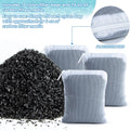 MAQIHAN Activated Charcoal Pellets - 0.9 LB Activated Carbon, 3 Nylon Bags