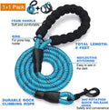tobeDRI No Pull Dog Harness Adjustable Reflective Oxford Easy Control Medium Large Dog Harness with A Free Heavy Duty 5ft Dog Leash