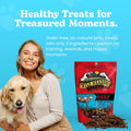 Wild Meadow Farms - Classic Beef Minis, Soft Jerky Training Treats for Dogs, Grain-Free, All-Natural & Perfectly Sized for Training, High-Value Rewards in a Convenient 3.5 Ounce Pouch