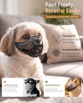Soft Mesh Dog Muzzle for Short Snout Extra Small Dogs Anti-bite
