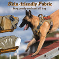 rabbitgoo Tactical Dog Harness for Large Dogs, No Pull Service Pet Vest