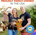 Buff Clucks WormStop Natural Chicken Dewormer Powder – All-Natural Herbal Blend for Daily Wellness - Chicken Wormer is Safe for Eggs & All Ages - Garlic, Pumpkin Seed, Wormwood - USA (8 oz)