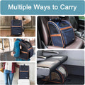 Jespet Pet Backpack Carrier for Small Dog, Soft Car Bed Ideal for Traveling