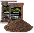 VCEPJH Reptile Soil Substrate Burrowing Tortoise Bedding for Habitat Bearded Dragon Enclosure Topsoil Terrarium Substrat