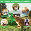 Plush Squeaky Dog Toy, Stuffed Dinosaur Interactive Chew Toy for Puppies Small Medium Dogs, Keep Them Busy & Anxiety Rel