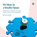 FluentPet HexTile Mat for Dog & Cat Talking Buttons, Non-Slip & Modular