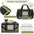 Extra-Large Cat Carrier, Soft-Sided Collapsible Pet Carrier up to 22 lbs