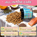Woyamay Flea Treatment for Cats & Itch Relief Chews, 500 Crunchy Cat Flea Treatment Chews, Cat Itchy Skin Relief, Cat Itching Relief & Skin Care, Flea Prevention for Cats, Chicken Flavor