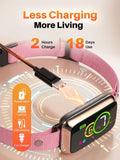 Smart Dog Bark Collar, AI Smart Detection Anti Barking Collar with Beep & Vibration Training Modes, 7 Sensitivity Levels