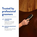 Wahl Professional Animal Equine Stiff Body Horse Brush, 858705, Black