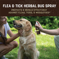 Earth Animal Apothecary Flea & Tick - Herbal Bug Spray - 8 fl oz