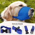 7 Sizes Oxford Dog Muzzle Set, Adjustable Pet Mouth Guard for Biting Barking Chewing, Snout Cover for Small Medium Large