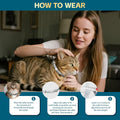 Flea and Tick Collar for Cat – 8-Month Protection – Adjustable & Waterproof – Safe, Long-Lasting Repellent for Fleas, Ti