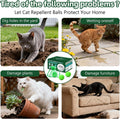 Cat Repellent Outdoor to Keep Cats Away 12Pack (Green)