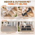 Dog Ramp for Stairs, 4 Pack Adjustable Pet Ramp for Small Dogs