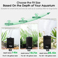 hygger Aquarium Sponge Filter 8-20 Gallon Small Fish Tank Filter for Turtle Breeding Fry Shrimp Snails Betta Air-Powered