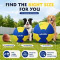 apollo walker Upgraded Cotton Padded Herding Ball, 18" for Dogs and Horses