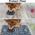 Pet Food Mats for Floor, Absorbent Dog Mat for Food and Water Dispenser Mat, Dog Food Mat Quick Dry Cat Food Mat Pet Sup