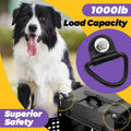 Terixe 4 Pack Tie Down Kit, 1000 LB Load Capacity, with Wrench - Easy Installation, Tie Down D-Ring Kit Compatible with RuffLand Kennels - Ideal for Securing Your Crate in Vehicle