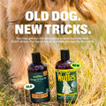 Wuffes Omega-3 Fish Oil for Dogs, 16 oz - Pure Wild Alaskan Pollock Oil with EPA & DHA, Supports Skin, Coat, Joint & Heart Health, for All Breeds & Ages, Polloc