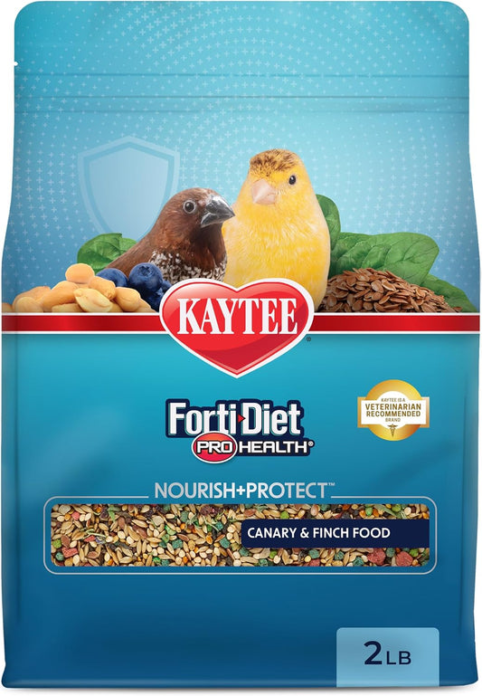 Kaytee Forti-Diet Pro Health Pet Canary & Finch Food, 2 lb