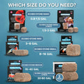 EcoBio-Block Aquarium Water Clarifier (Small, 8–16 gal)