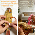 Portable Bird Carrier Sling Harness for Parrots Cockatiel Conure Random Color