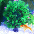 2Pcs Aquarium Artificial Plants Coral Reef 7 inches Fish Tank Decorations
