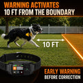 RPZ GPS Dog Collar Fence System, Wireless Dog Fence System