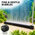 Fish Tank Bubble Strip, Aquarium Air Stone Bar with Fine Bubbles, Self-Sinking Air Diffuser for Aeration, Decorative Bub