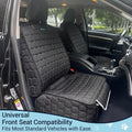 Meginc 2-Pack Front Seat Covers for Dogs, Waterproof Car Seat Protectors