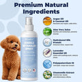 Dog Detangler Spray – Doodle Detangler Spray Leave-in Conditioner, Dematting Spray for Dogs, Cat & Dog Matted Fur Remove