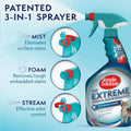 Simple Solution Extreme Cat Stain Remover, Odor Eliminator, 32oz (2 Pack)