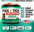 Flea and Tick Prevention for Dogs Chewables, Oral Flea and Tick Control