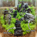 Natural Rocks Slate Stone 1-2.5 Inches Decorative Stones for Miniature Landscaping,Fairy Gardens,Bonsai,DIY Crafts,Aquar