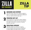 Zilla Reptile Thermometer and Humidity Gauge