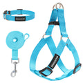 No Pull Dog Harness - Adjustable Step-in Harness & Leash Set for Small, Medium, Large Dogs - Escape Proof Soft Pet Harness for Walking, Training, Hiking, Outdoor Activities